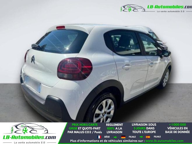 Citroen C3 BlueHDi 100 BVM Blanc de 2021