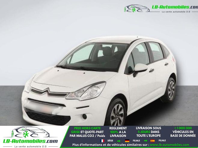 Citroen C3 PureTech 68 BVM Blanc M�tallique de 2016