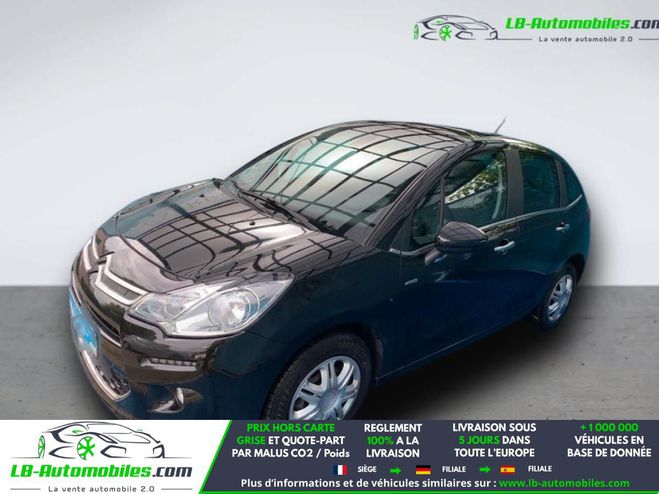 Citroen C3 PureTech 82 BVM Noir M�tallique de 2016