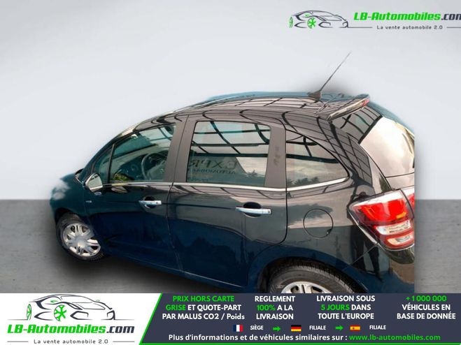 Citroen C3 PureTech 82 BVM Noir M�tallique de 2016