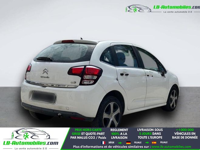 Citroen C3 PureTech 82 BVM Blanc de 2016