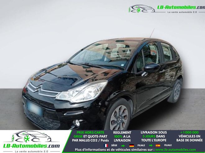 Citroen C3 PureTech 68 BVM Noir de 2016