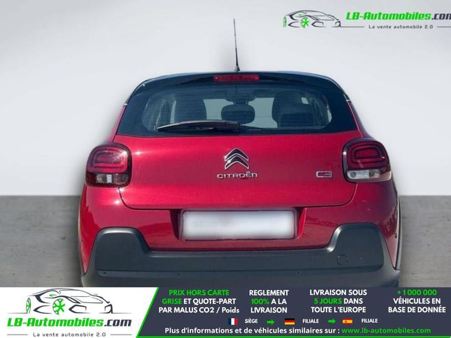 Citroen C3 PureTech 110 BVA Rouge de 2017