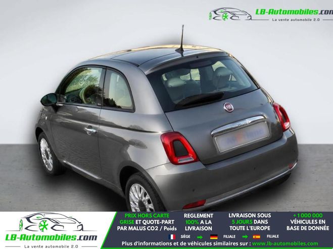 Fiat 500 1.2 69 ch BVM Gris M�tallique de 2017
