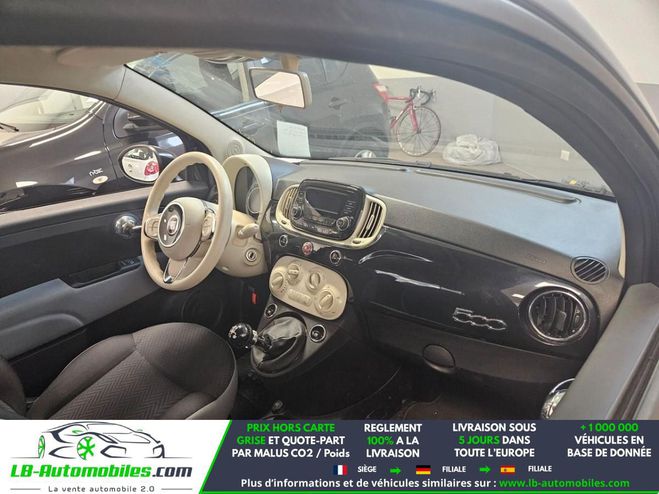 Fiat 500 1.2 69 ch BVM Noir de 2018