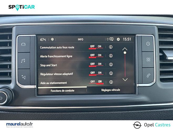 Opel Vivaro VIVARO FGN TAILLE M BLUEHDI 120 S&S BVM6 White de 2023