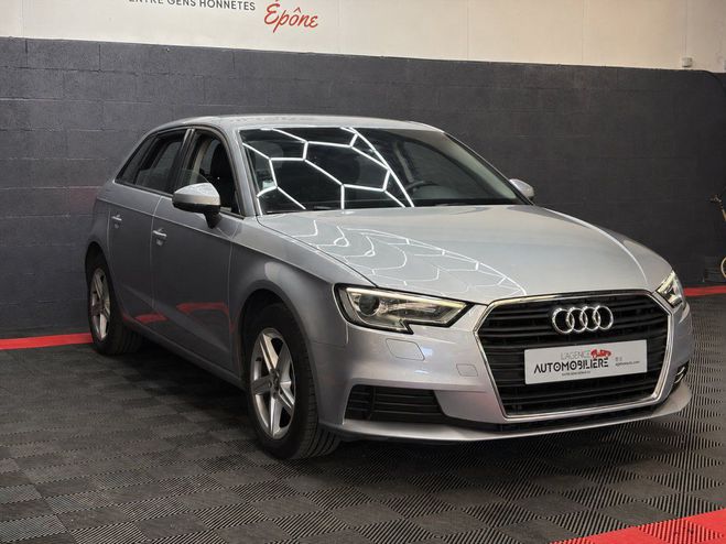 Audi A3 1.6 TDI S Tronic7 Gris de 2018