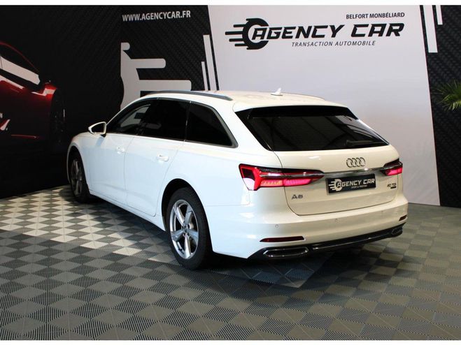 Audi A6 Avant Quattro 2.0 40 TDI - 204 chevaux - BLANC de 2019