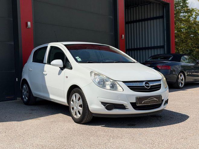 Opel Corsa 1.2 - 80 Twinport Enjoy Blanc de 2009