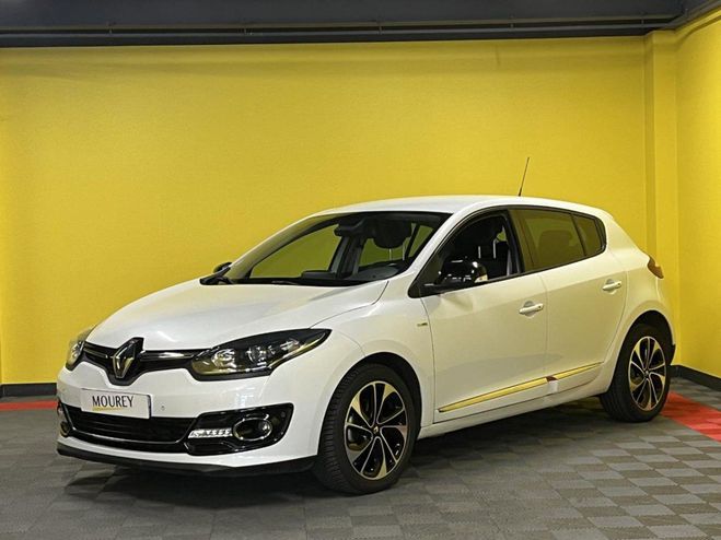 Renault Megane III 1.6 Energy dCi - 130cv Euro 6 BERLIN BLANC NACRE de 2015