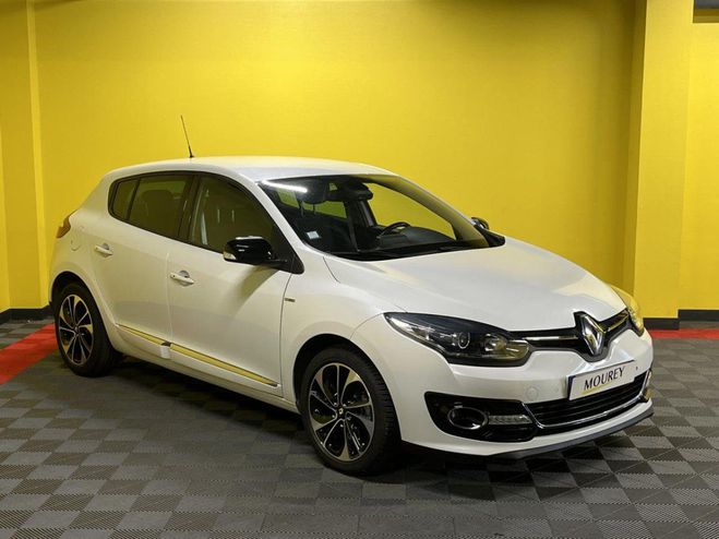 Renault Megane III 1.6 Energy dCi - 130cv Euro 6 BERLIN BLANC NACRE de 2015