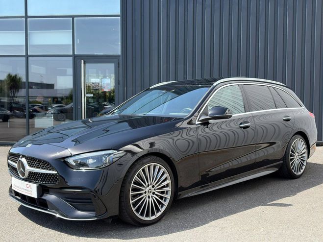 Mercedes Classe C 220 d BREAK AMG LINE 200ch 9G-TRONIC Noir de 2022