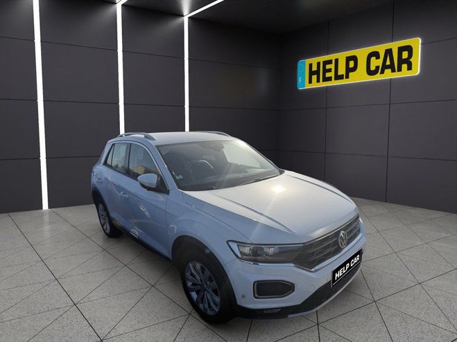 Volkswagen T Roc 2.0 TDI 150CH CARAT 4MOTION DSG7 Blanc de 2018