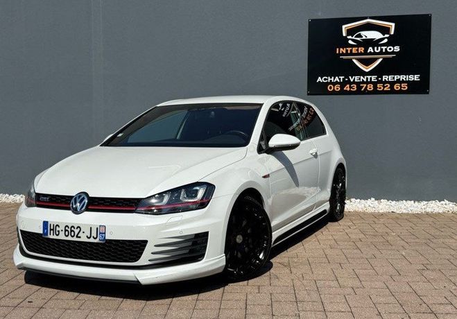 Volkswagen Golf 7 gti 230ch performance Blanc de 2013