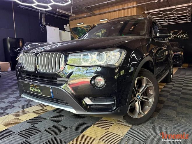 BMW X3 2.0 D 190 cv X-LINE XDRIVE BVA8 I ENTRET Noir de 2017