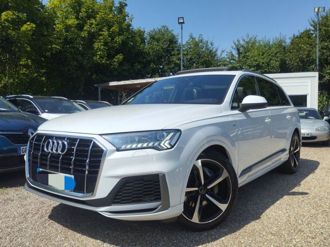 Audi Q7 3.0 V6 50 TDI 286 CV QUATTRO S-LINE BLANC de 2019