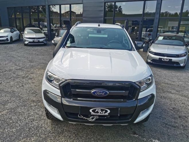 Ford Ranger 3.2 TDCi 200ch Super Cab Wildtrak BVA6 Blanc de 2018