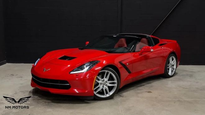 Chevrolet Corvette COUPE STINGRAY 6.2 465 CV TARGA 2LT - Fr Rouge de 2014