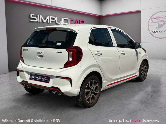 Kia Picanto III 1.0 67 GT LINE PH2 Blanc de 2023