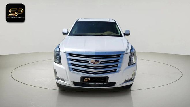 Cadillac Escalade Platinum * V8 6.2 * 426 ch * 1�re Main * Blanc de 2016