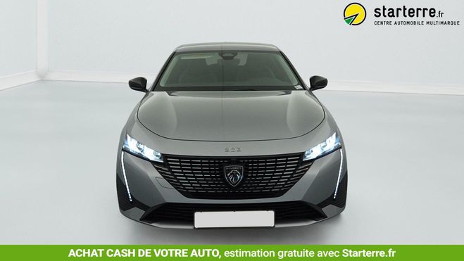 Peugeot 308 Hybrid 145 e-DCS6 Allure Gris de 2025
