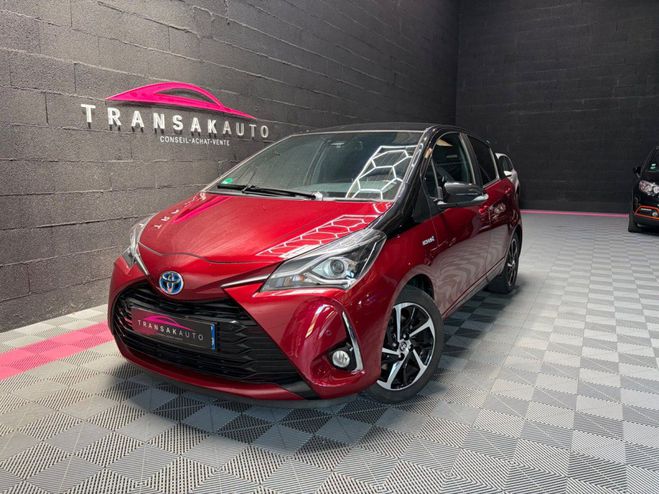 Toyota Yaris HYBRIDE RC18 100h Dynamic / ENTRETIEN OK Rouge de 2019