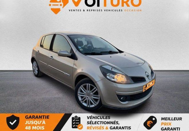 Renault Clio 3 5 Portes 1.5 dCi 106 cv,Initale Paris, Beige de 2007