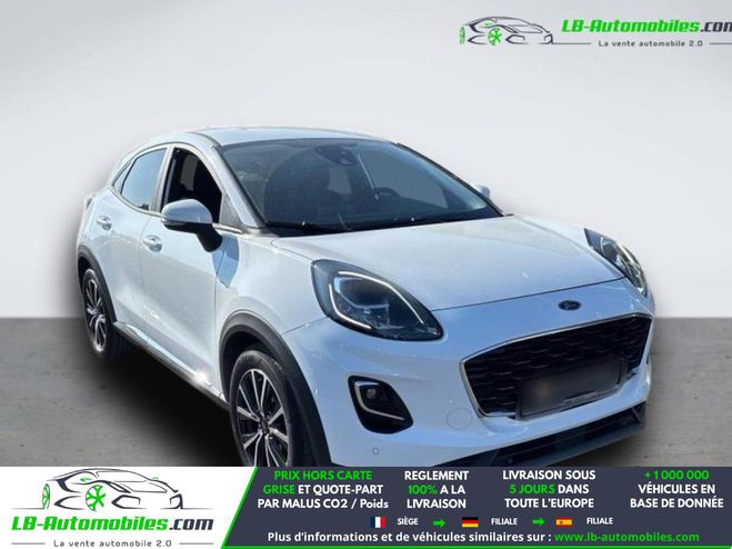 Ford Puma 1.0 EcoBoost 125 ch mHEV BVM Blanc de 2022
