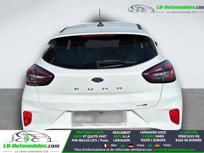 Ford Puma 1.0 EcoBoost 125 ch mHEV BVM Blanc de 2022