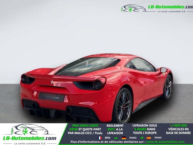 Ferrari 488 4.0 V8 670ch Rouge de 2018