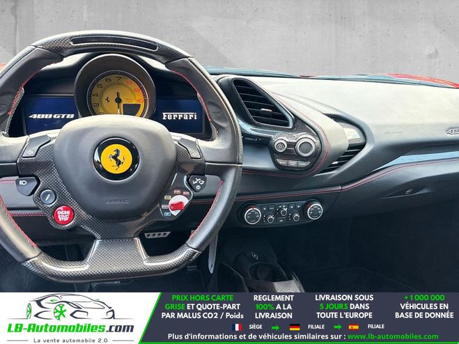 Ferrari 488 4.0 V8 670ch Rouge de 2018