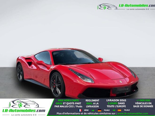 Ferrari 488 4.0 V8 670ch Rouge de 2018