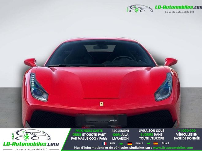 Ferrari 488 4.0 V8 670ch Rouge de 2018