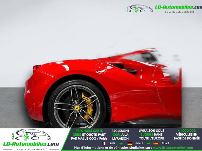 Ferrari 488 4.0 V8 670ch Rouge M�tallique de 2017