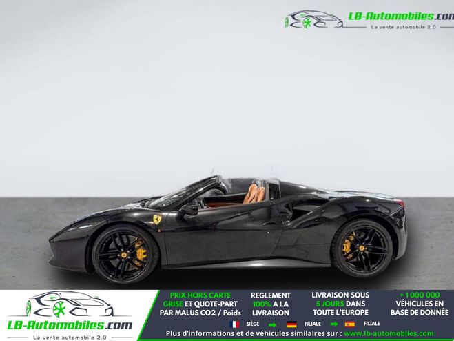 Ferrari 488 4.0 V8 670ch Noir M�tallique de 2017