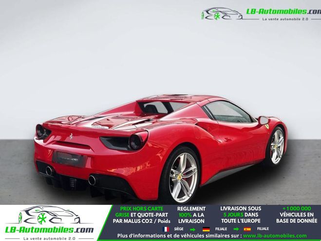 Ferrari 488 4.0 V8 670ch Rouge de 2018