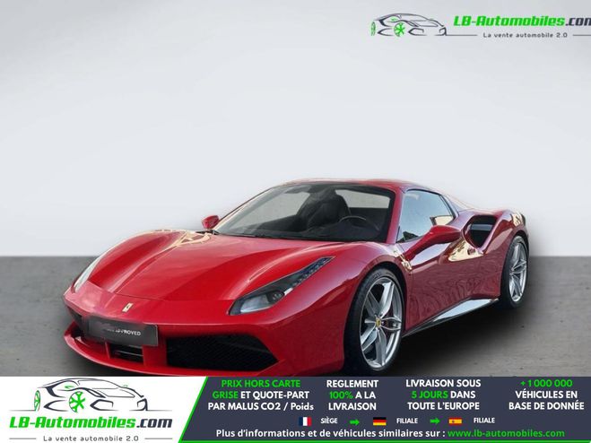 Ferrari 488 4.0 V8 670ch Rouge de 2018