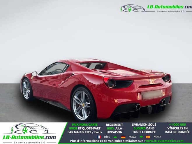 Ferrari 488 4.0 V8 670ch Rouge de 2018