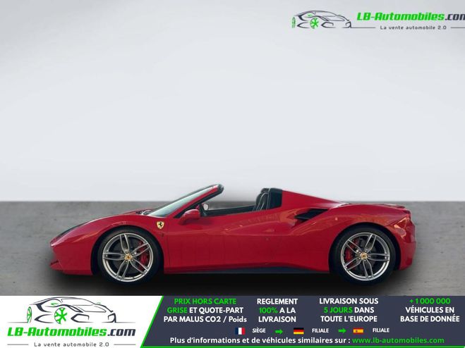 Ferrari 488 4.0 V8 670ch Rouge de 2018