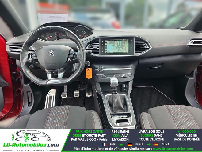 Peugeot 308 1.2 PureTech 130ch  BVM Rouge M�tallique de 2016