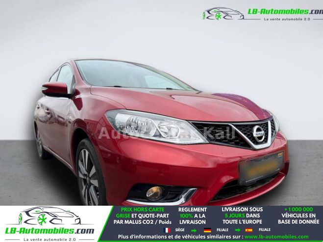 Nissan Pulsar 1.2 DIG-T 115 BVM Rouge M�tallique de 2016