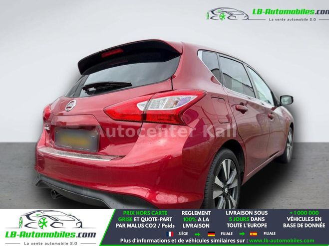 Nissan Pulsar 1.2 DIG-T 115 BVM Rouge M�tallique de 2016