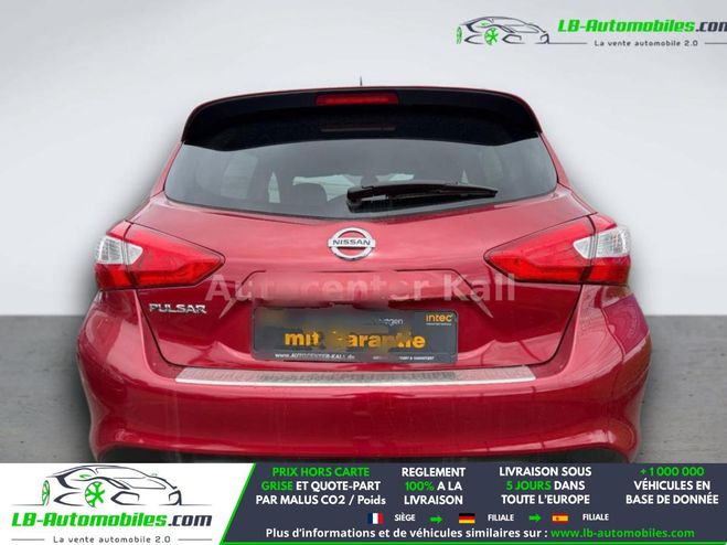 Nissan Pulsar 1.2 DIG-T 115 BVM Rouge M�tallique de 2016