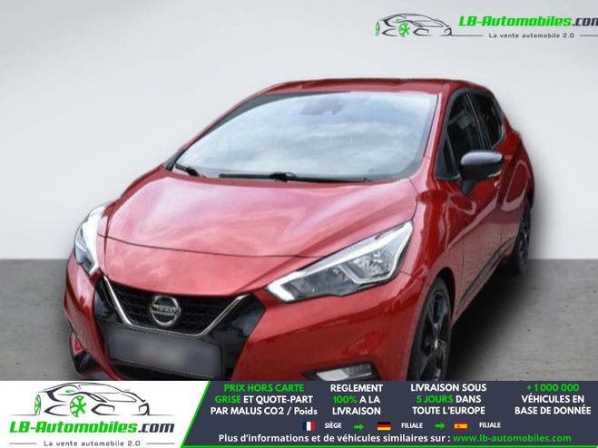 Nissan Micra IG-T 100 BVA Rouge M�tallique de 2020