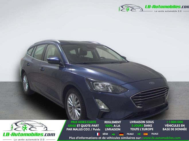 Ford Focus 1.0 EcoBoost 125 mHEV BVM Bleu M�tallique de 2021