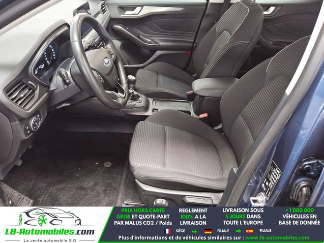 Ford Focus 1.0 EcoBoost 125 mHEV BVM Bleu M�tallique de 2021