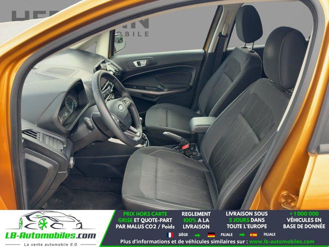 Ford Ecosport 1.0 EcoBoost 100ch BVM Jaune M�tallique de 2019