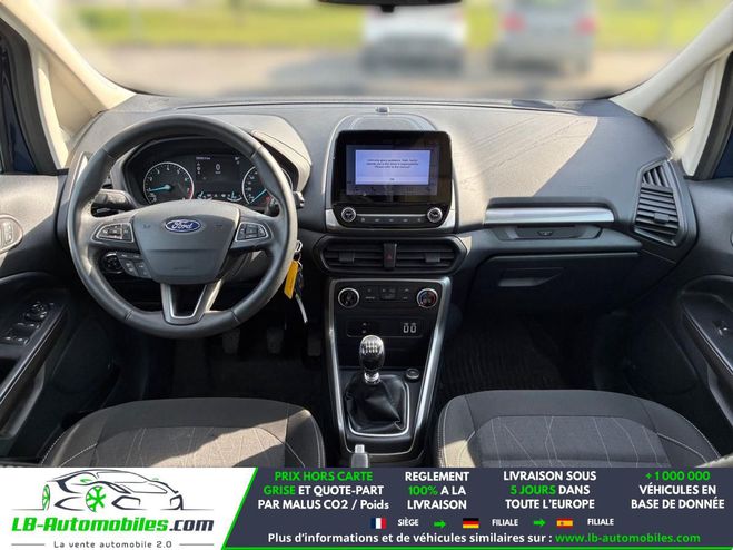 Ford Ecosport 1.0 EcoBoost 100ch BVM Bleu de 2018