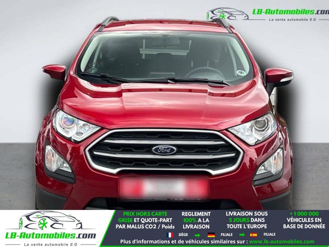 Ford Ecosport 1.0 EcoBoost 100ch BVM Rouge M�tallique de 2019