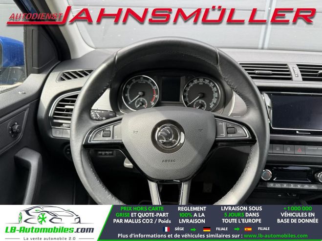 Skoda Fabia 1.0 TSI 110 ch BVM Bleu M�tallique de 2019